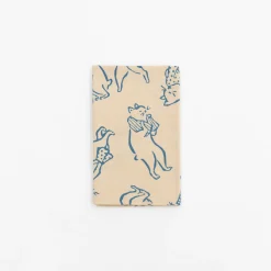TORTOISE-Kamawanu Animals*Tenugui - Cats Bathing In Blue