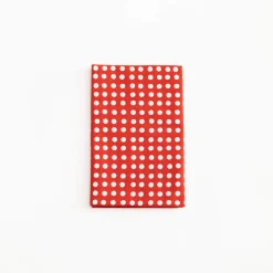TORTOISE-Kamawanu Traditional*Tenugui - White Dot On Red