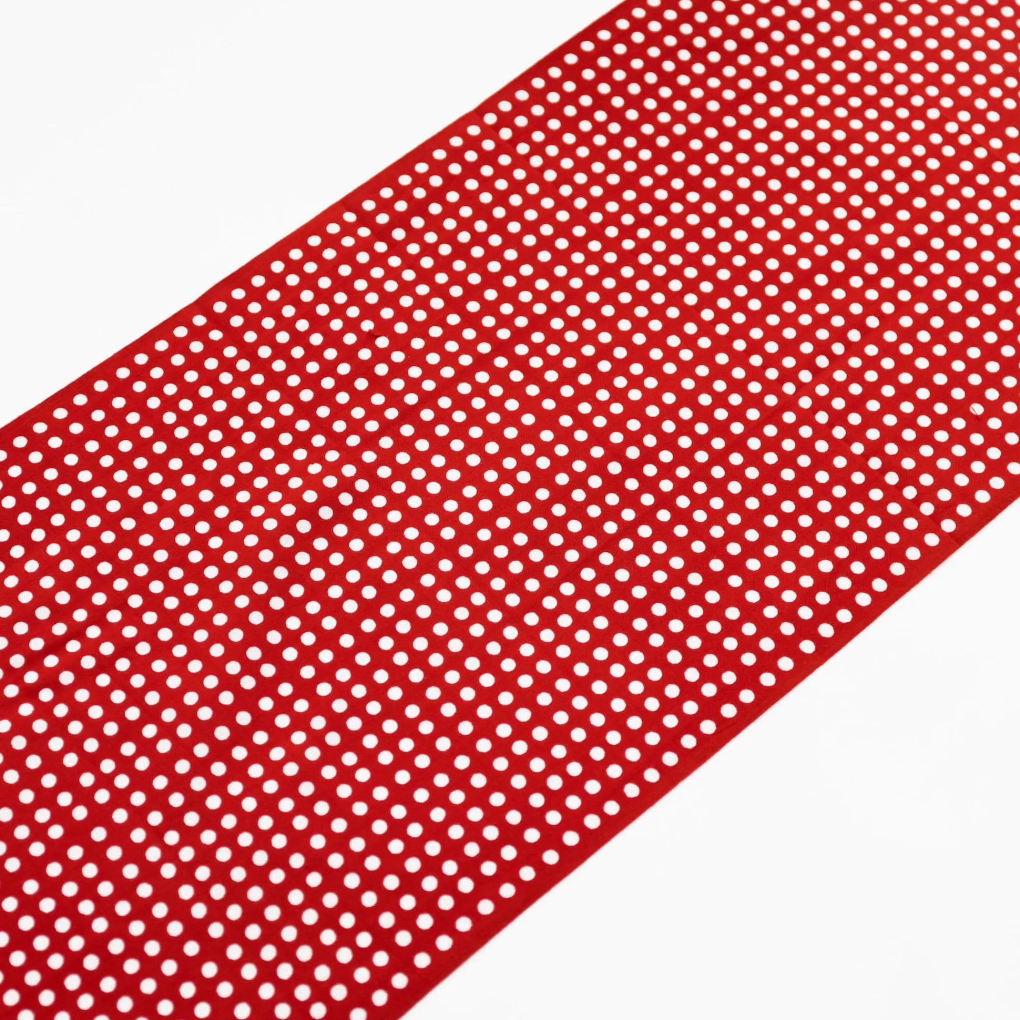 TORTOISE-Kamawanu Traditional*Tenugui - White Dot On Red