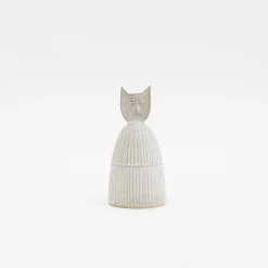 Tomoro Pottery Serving*Tomoro Cat Dinner Bell