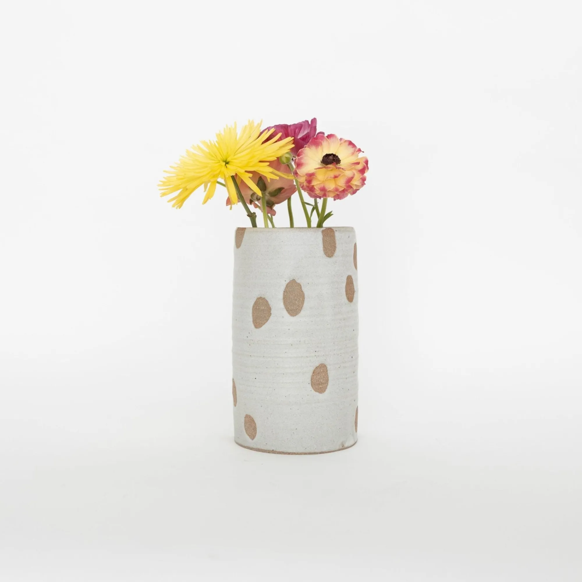 Tomoro Pottery Home Decor*Ceramic Petal Cylinder