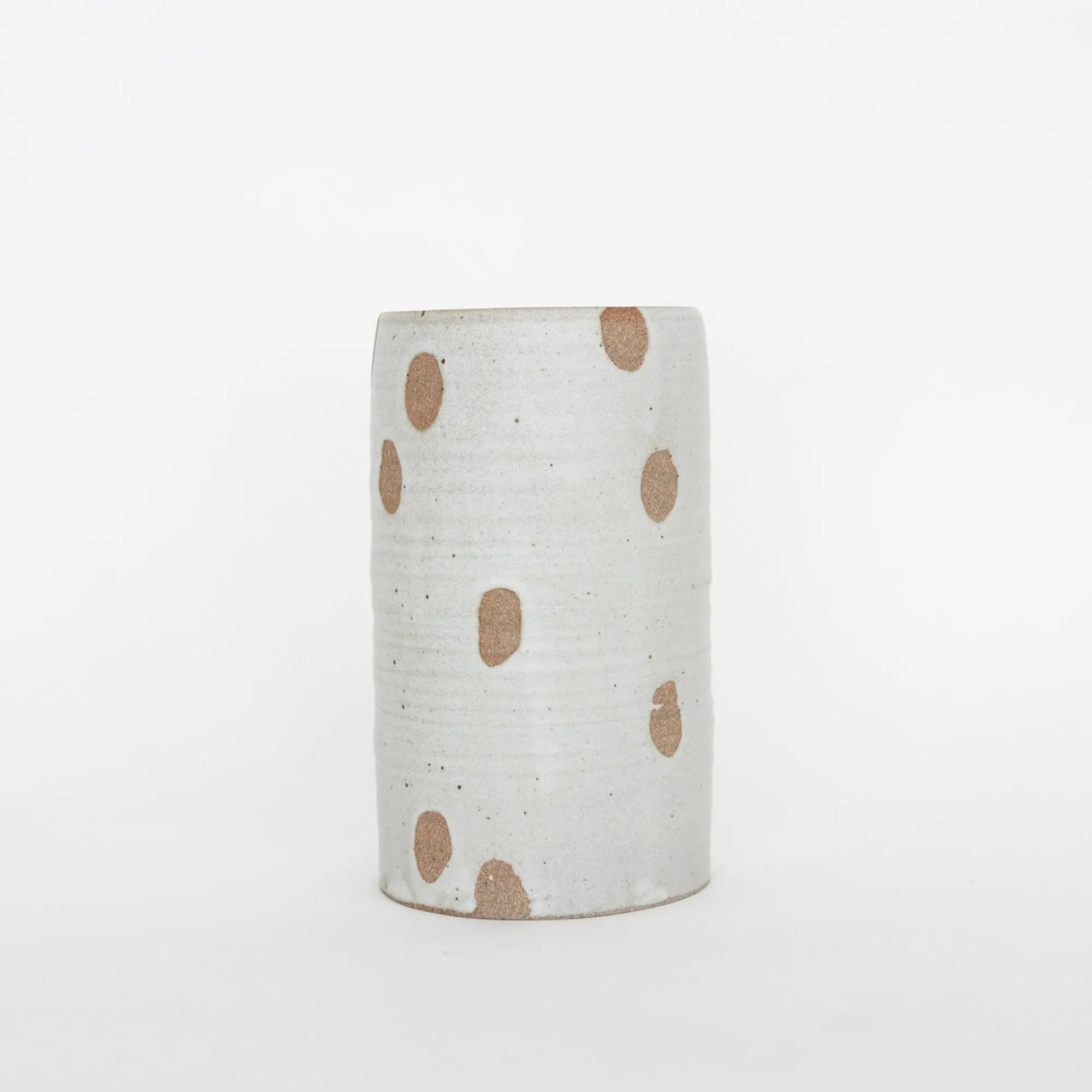 Tomoro Pottery Home Decor*Ceramic Petal Cylinder