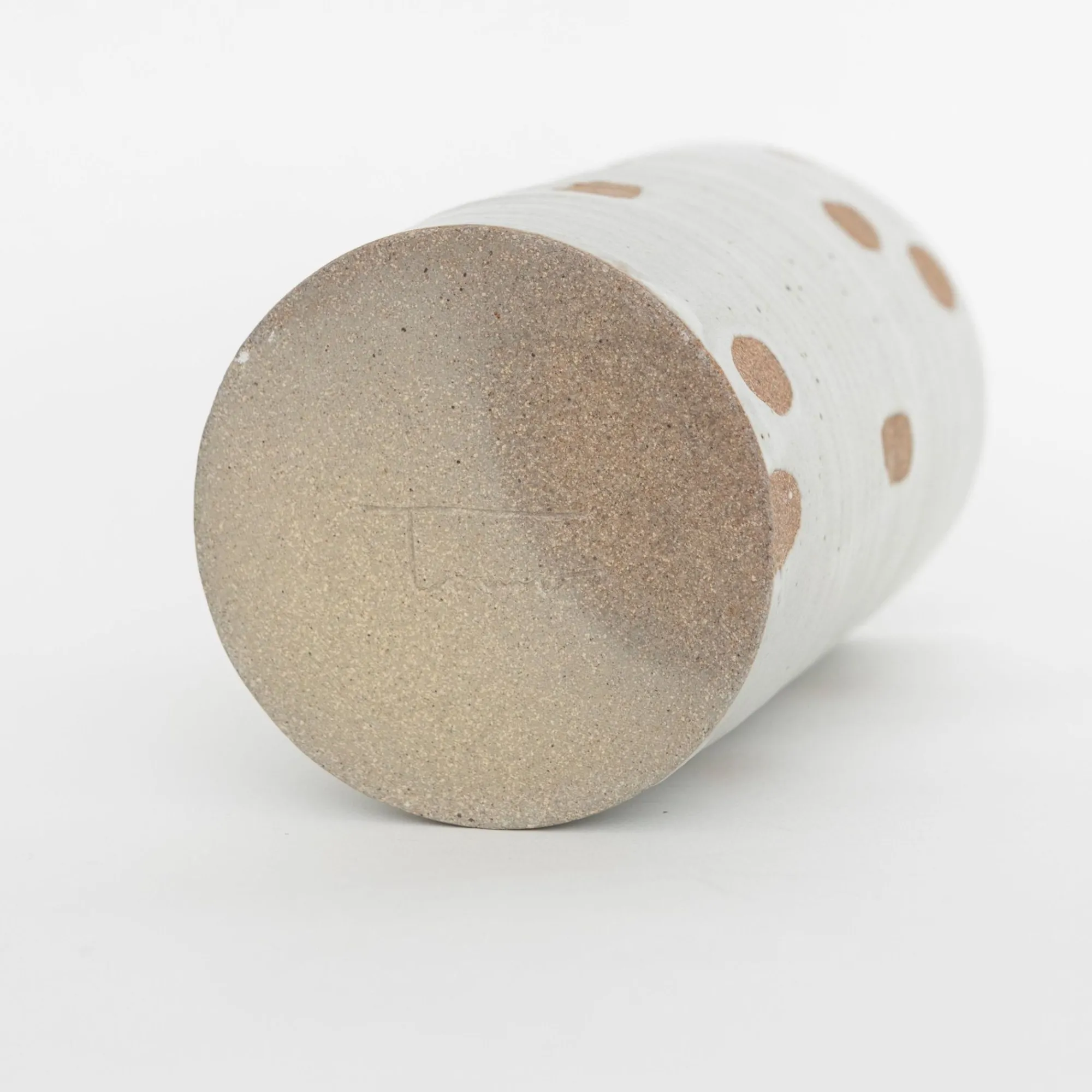 Tomoro Pottery Home Decor*Ceramic Petal Cylinder
