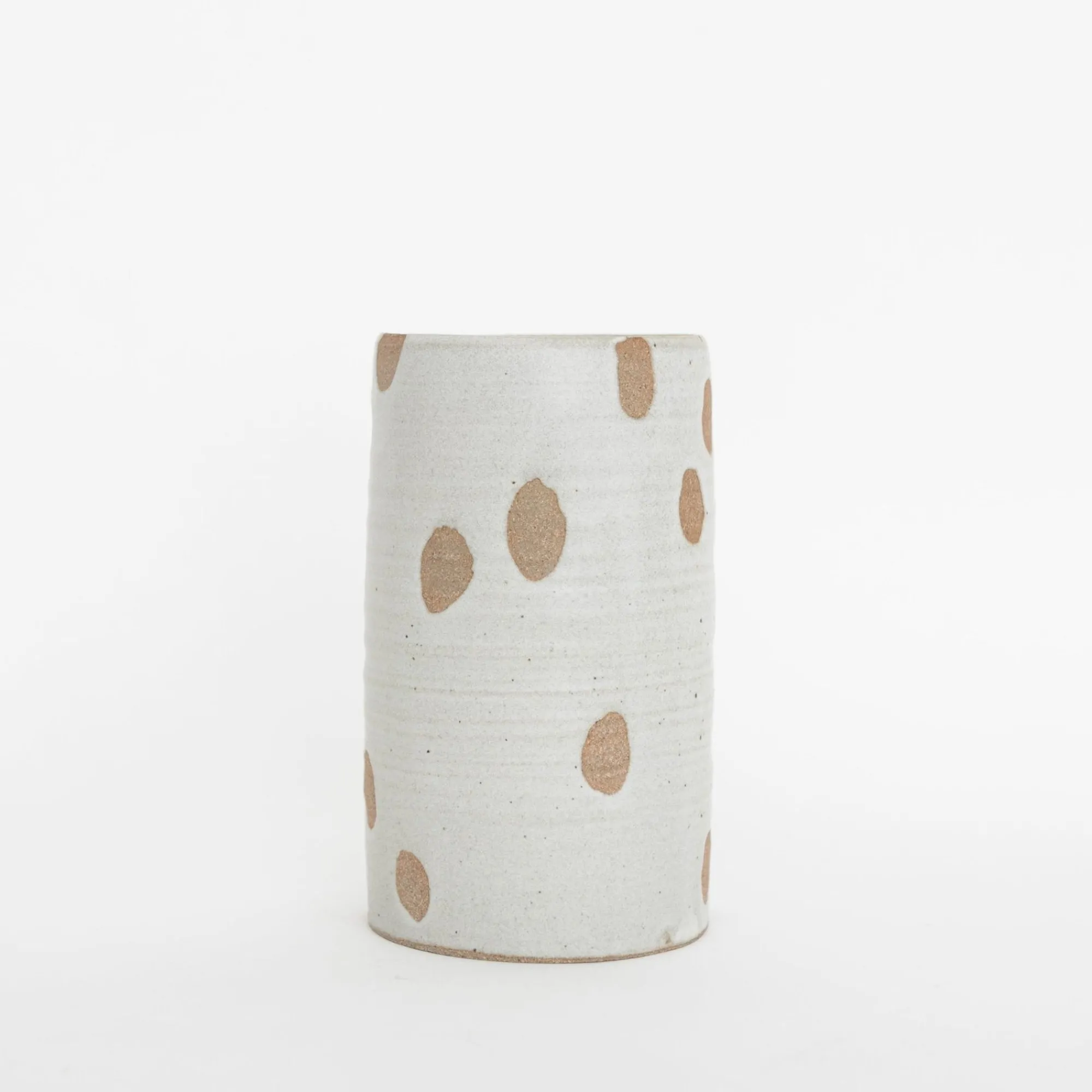 Tomoro Pottery Home Decor*Ceramic Petal Cylinder